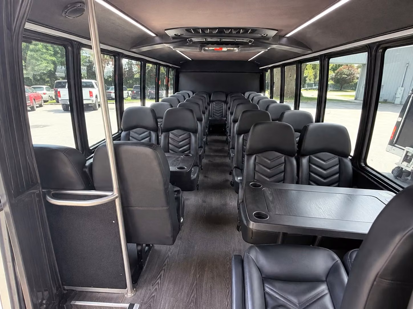 20 passenger minibus inside