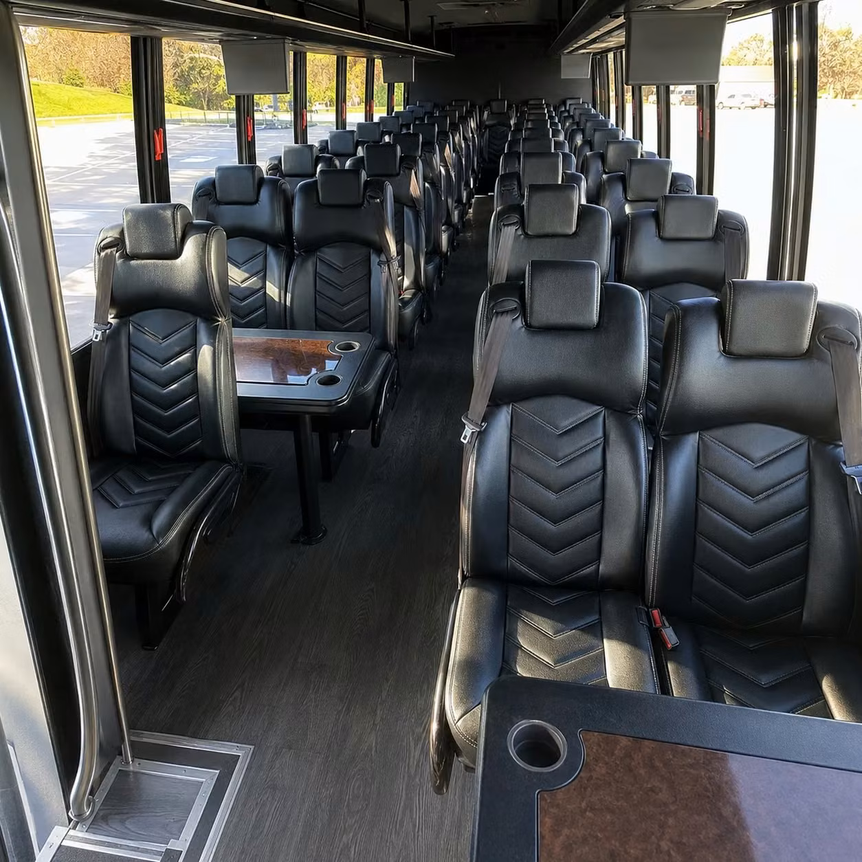 30 passenger minibus interior