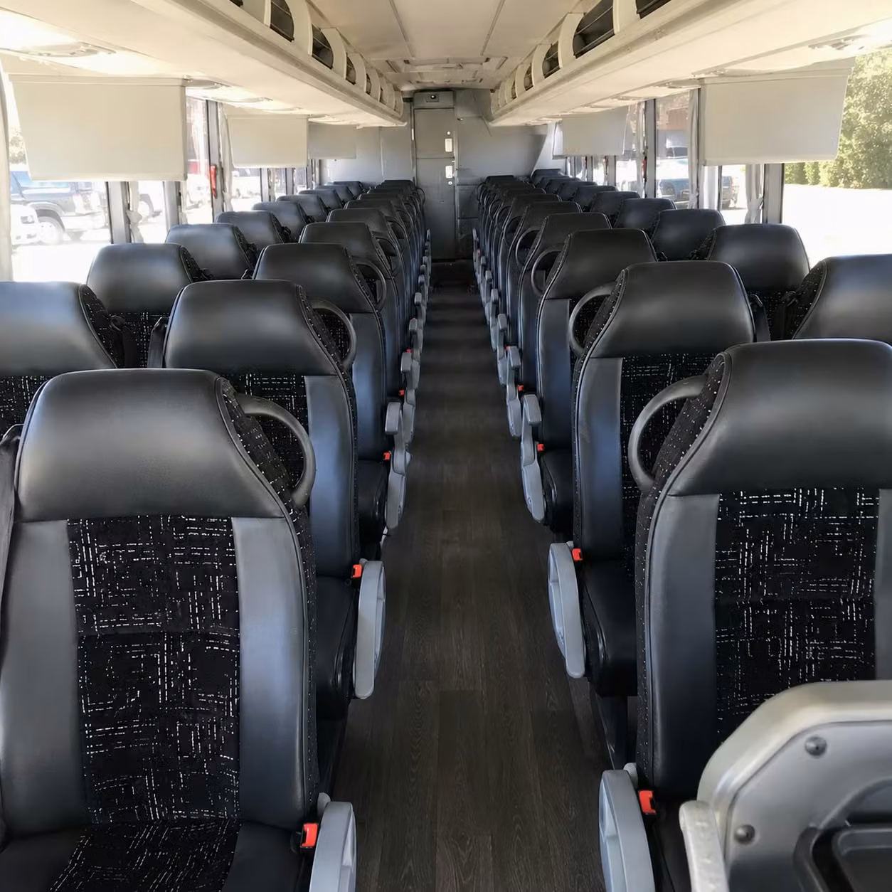 gresham charter bus interior gallery
