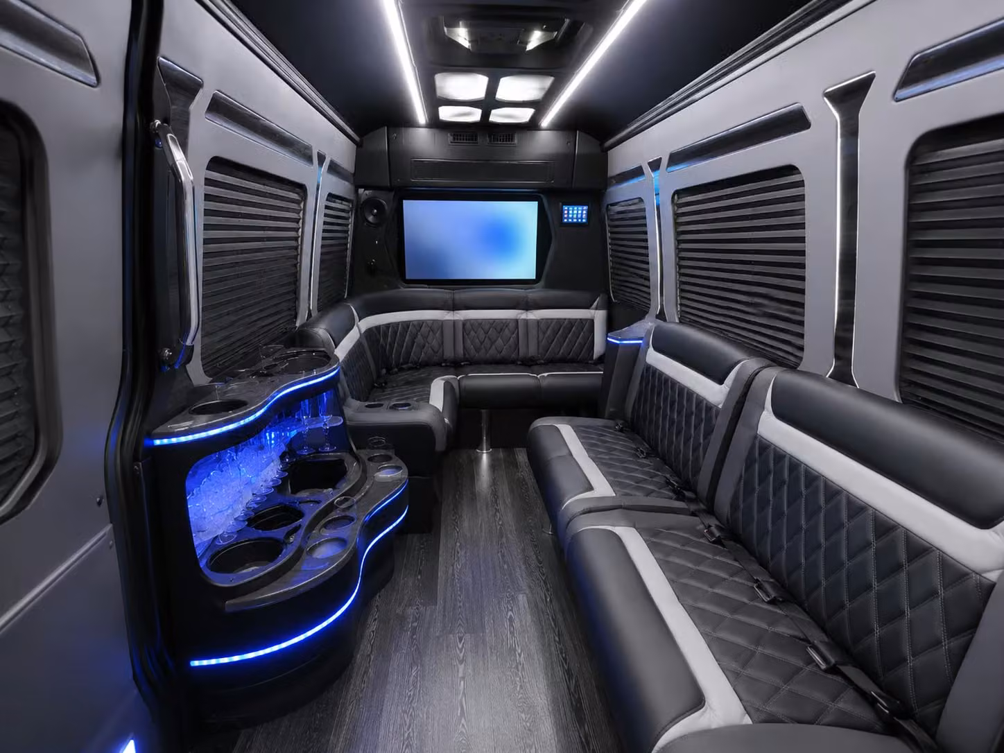 sprinter limousine inside